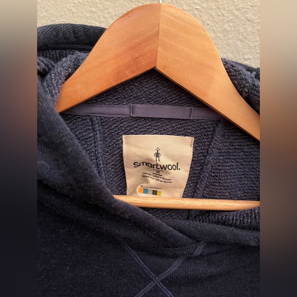 Recycled Terry Hoodie Sweatshirt - Picture 4 of 4